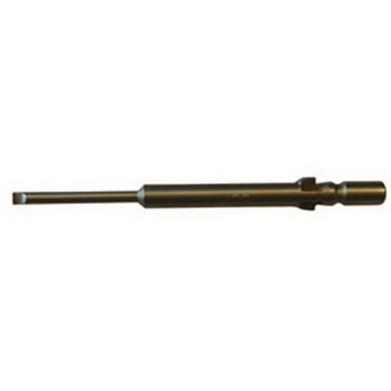 ASG™ 64442 Slotted Screw Bit, 4 mm, 0.079 in x .015 in x 60 mm